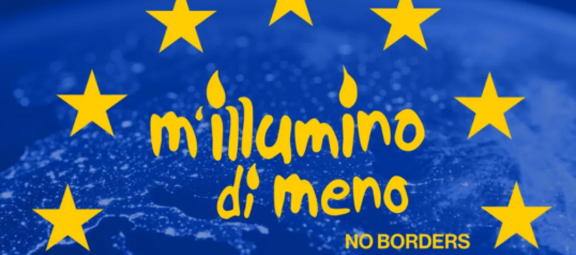 foto del logo dell'evento "m'illumino di meno"