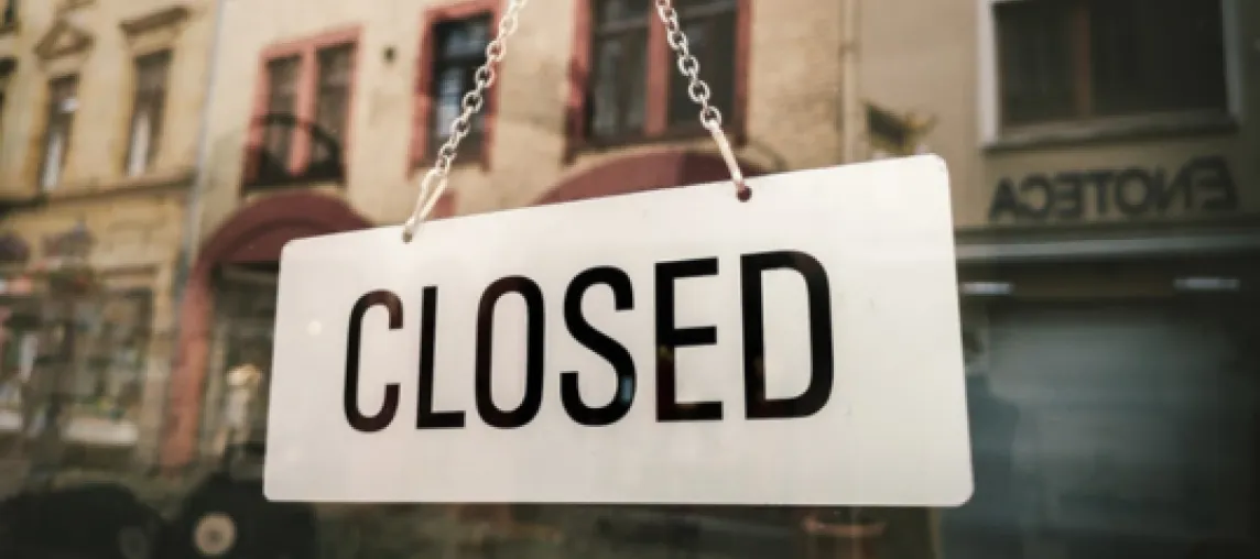immagine con closed